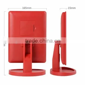 Table Standing Rotating Battery Operated Lighted Mirrors thumbnail-6