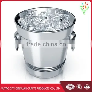 High Quality Big Stainless Steel Ice Bucket, Large Ice Bucket thumbnail-1