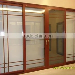 Solid Sliding Door and Forsted Carved PVC Door thumbnail-4