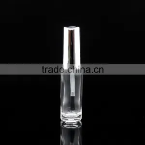 Empty Mini Slim Custom Nail Polish Bottle With Brush and White Cap thumbnail-4