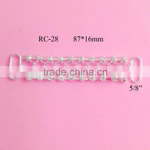 Stock Hot Selling Rhinestone Connector for Headband/hairwear(RC-28) thumbnail-1