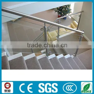 Stainless Steel Glass Stair Handrail Factory thumbnail-2