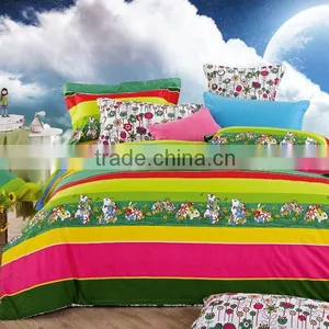 100% Cotton Fabric Pigment Print New Design Kids Duvet Cover Sets thumbnail-1