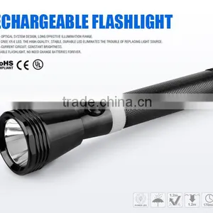 Cheap High Power Long Distance Aluminum Portable The Middle East LED Rechargeable Flashlight Torch - JD8028 Keen thumbnail-1