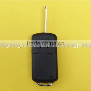 Factory Wholesale Flip Folding Keyless Blank 2 Button Remote Key Blank 206 Blade Peugoet thumbnail-3
