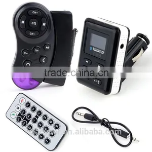 User Manual Car MP3 Player Wireless Bluetooth Handsfree FM Transmitter USB SD MMC LCD thumbnail-1