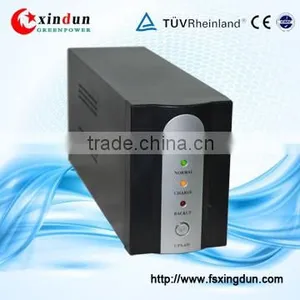 Modified Wave 12VDC 220VAC Single Phase LED 500VA/300W Portable Inverter With Built-in 4.5AH Battery Backup UPS thumbnail-1