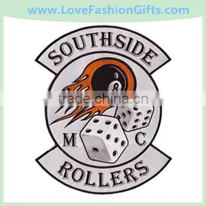 Embroidered Motorcycle Patch thumbnail-1