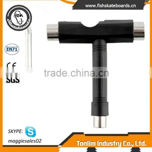 All In One Skate TOOL Skateboards Longboard T Type Black thumbnail-1