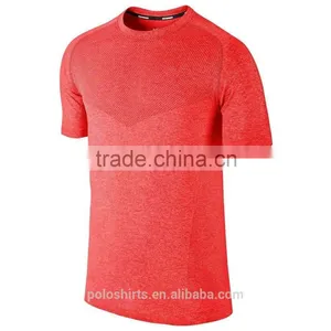 Wholesale Quick Dry Moisture Wicking 3D Seamless T-shirts 53% CoolMax Dri Fit 47% Nylon Fitness Shirts for Men & Women Quality Choice thumbnail-1