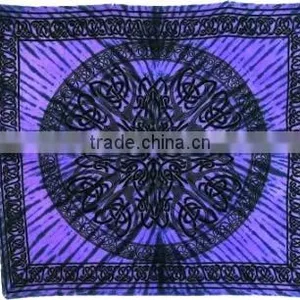 Celtic Design Cotton Bed Cover thumbnail-1