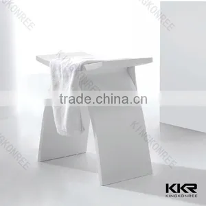 Acrylic Stone Bar Stool Resin Stone Stool thumbnail-6