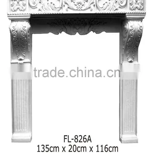 Polystyrene High Quality Beautiful PU Decorative Window Surrounds/marble Fireplace Surround thumbnail-3