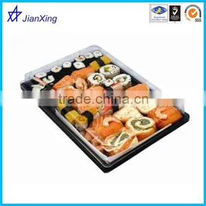 Custom Blister Plastic Transparent Sushi Tray With Lid thumbnail-4