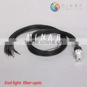 PMMA Solid End Glow Emitting Multi Core Fiber Optic Cable for Swimming Pool thumbnail-2