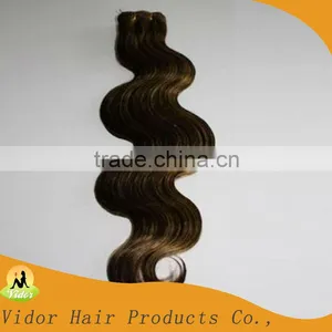 100% Remy Tangle Free Natural Body Wave Brazilian Hair Weft thumbnail-1