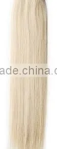 Indian Remy White Virgin Weft Hair From India thumbnail-1