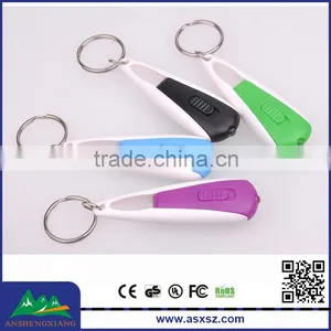 Fish Shape White Light Custom LED Keychain Manufacturers thumbnail-1