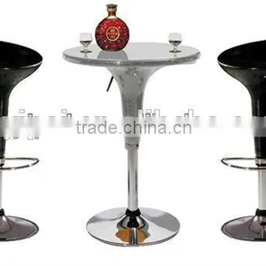 Height Adjust Coffee Table Round Cafe Table (YT16) thumbnail-6
