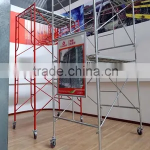 Factory Direct Sale , Metal Ladder Frame Scaffolding System, for Building Support thumbnail-2