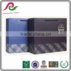 Classic High Quality Garment Bag Packing Paper Carrier Shopping Bag Manufacturer thumbnail-1