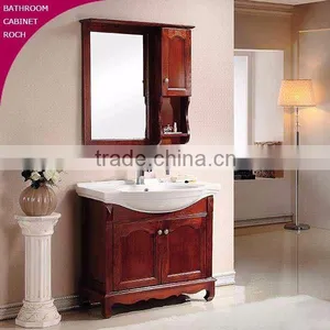 ROCH 8046 Hot-sale Ashtree Bathroom Cabinet Modern Antique Bathroom Furniture thumbnail-1