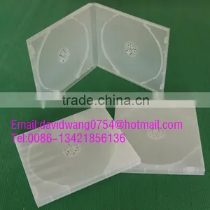 pp cd Box Clear Double Line Corner-10mm thumbnail-6