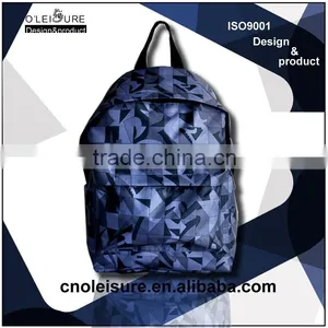 2015 Own Brand Fashion Design Foldable Backpack School Backpack Quality Choice thumbnail-3
