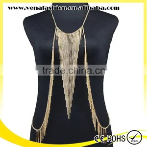Instock Free Sample Women Sexy Body Chain Jewerly thumbnail-3