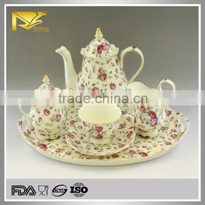 Drinkware Stoneware Tea Sets Italy, Wholesale Tea Sets, German Tea Sets thumbnail-1