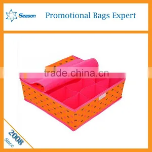 Fabric Storage Bag Underwear Storage Box Collapsible Storage Box thumbnail-2