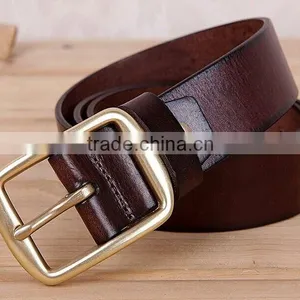 4.0cm H Shape Solid Brass Prong Buckle for Real Leather thumbnail-2