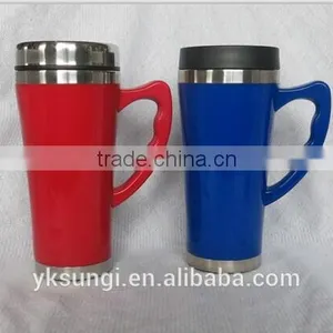 160Z Stainless Steel Tea Plastic Bottle thumbnail-1