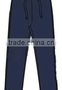 Children Soft Micro Fleece Pants Cheap Basic thumbnail-1