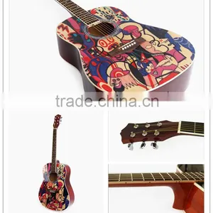 High Quality Copy Global Solid Acoustic Guitar thumbnail-4