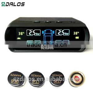 Car Diagnostic Tool Tpms Solar Power Auto Bluetooth Tyre Pressure Monitoring Car Tpms for Android thumbnail-1