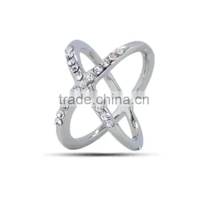 Kingman x String Special Design Men x Rings Diamond Setting Silver Rings thumbnail-1