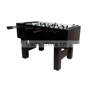 Black HPL-pitch Covering Professional Soccer Table With Scratch Resistant Coating Top, Tournament Kickers Soccer Table thumbnail-1
