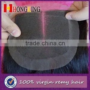 Hot Sale Natural Brazilian Black Hair Lace Closure Made In China thumbnail-1