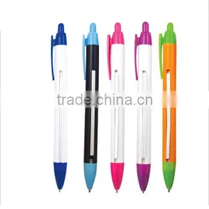 Advertising Logo Customized Plastic Banner Pen Ball Pen Multi Color Pen thumbnail-6