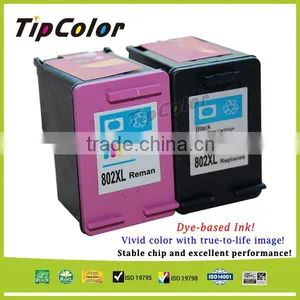 Most Reliable Printing Compatible HP802C Ink Cartridge CH564ZZ thumbnail-1