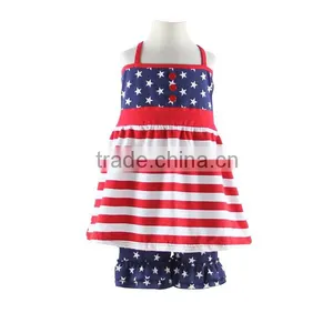 Baby Clothes Factory Wholesale Children's Boutique OEM Service Sleeveless Set Infant and Toddler Clothing thumbnail-2