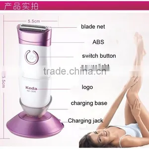 Rechargeable Lady Shaver Women Hair Removal Electric Epilator thumbnail-2