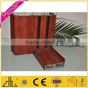 Wow!!aluminium Window/ Wood Grain Aluminium Thermal Break Window With Flyscreen/ Aluminium Anti Mosquito Window Screen for Villa thumbnail-3