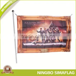 Professional Manufacture Factory Directly Advertising Backpack Trade Show Flag thumbnail-1