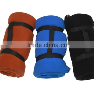 Solid Color Polar Fleece Blanket thumbnail-1