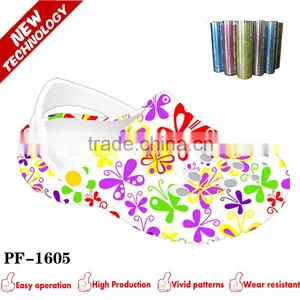 3D Colorful Print Film for Shoes Accessories thumbnail-1