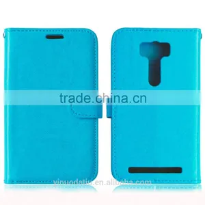 Cell Phone PU Leather Flip Card-slot Case for ASUS ZenFone 2 Laser ZE500KL thumbnail-4