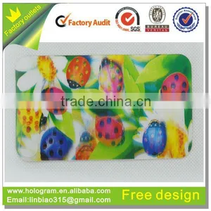 Design High Quality 3D Square Pvc Card in China thumbnail-1