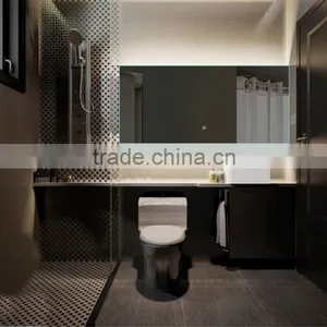 IP44 Rated Economic Bathroom Furniture Bathroom Backlit Mirror thumbnail-2